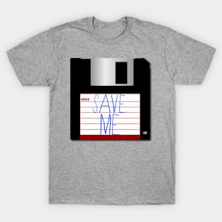 Message on the Floppy T-Shirt